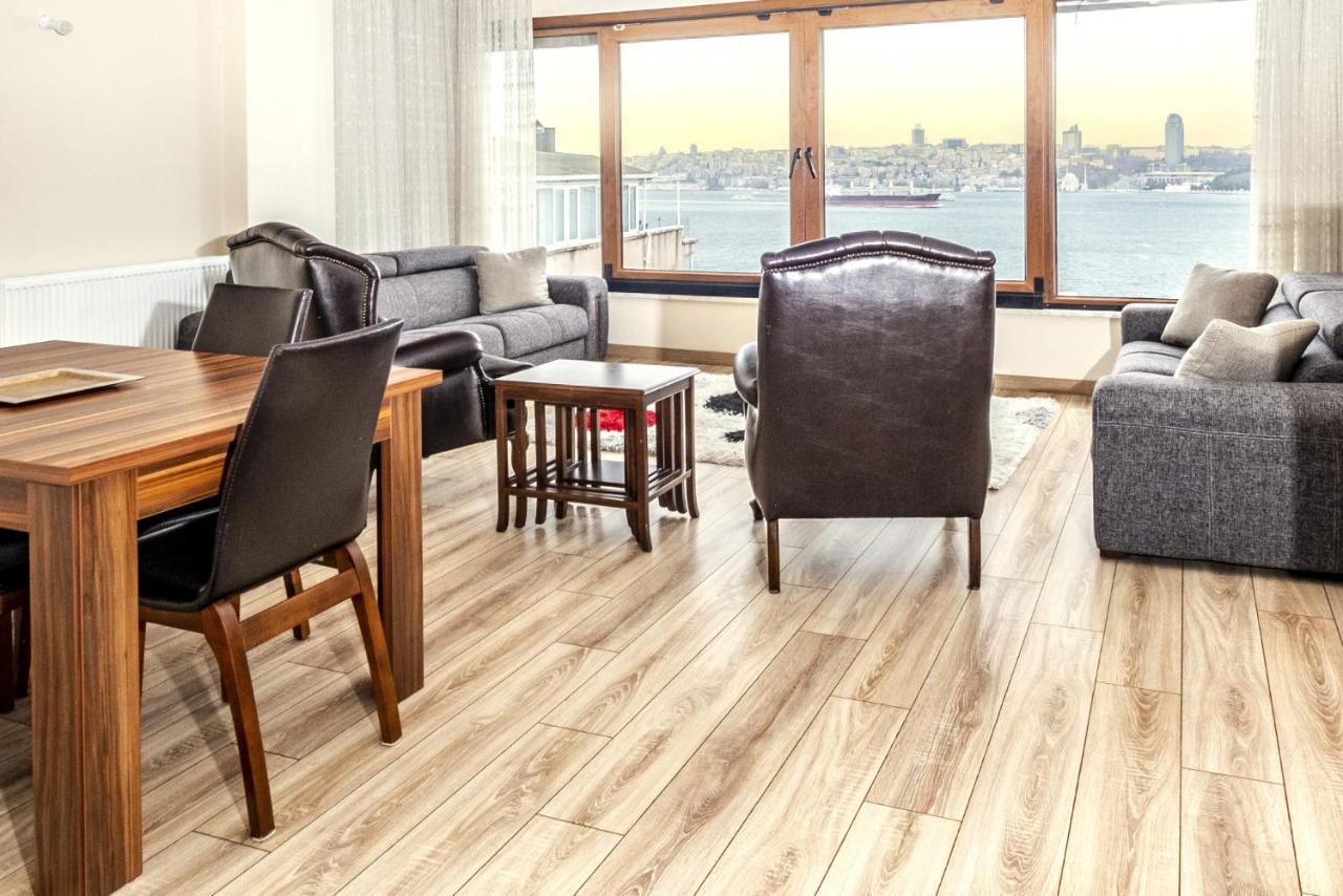 Flat With Sea View Near Uskudar Ferry Station Apartment Истанбул Екстериор снимка