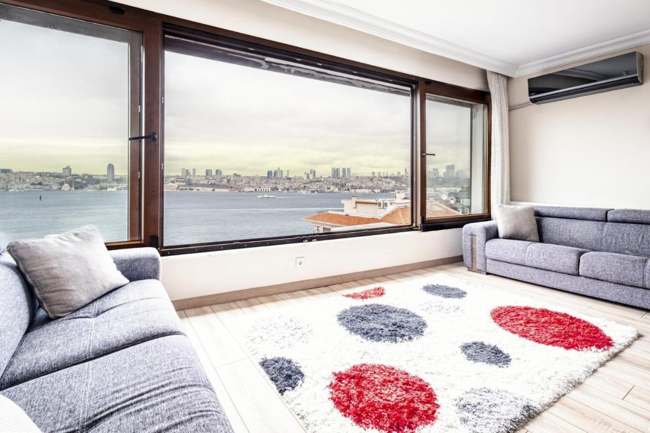Flat With Sea View Near Uskudar Ferry Station Apartment Истанбул Екстериор снимка